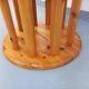 Vintage Scandinavian round dining table Rainer Daumiller in pine.