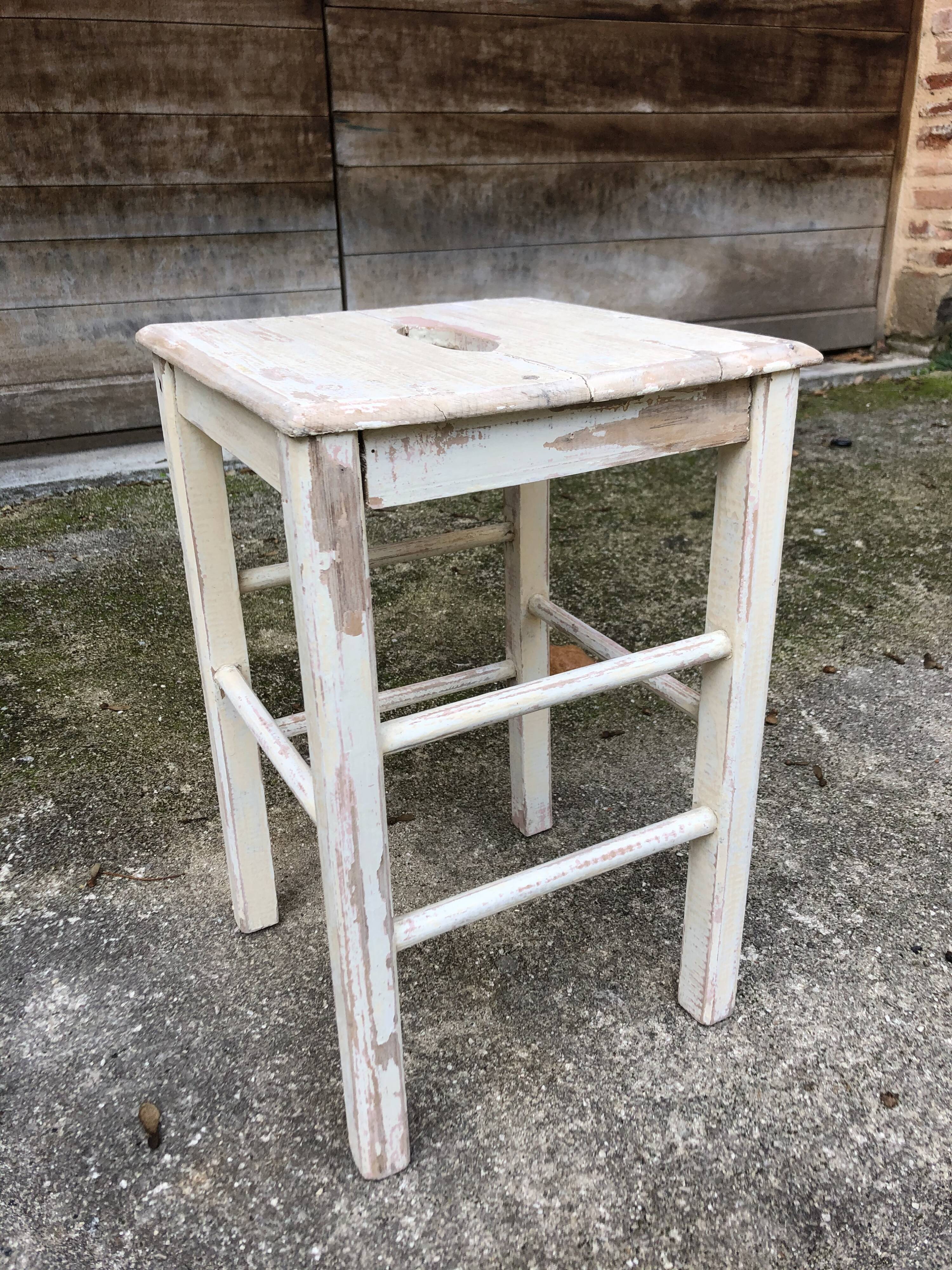 Wooden stool