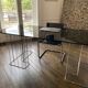 Large “Wire” Executive Desk by Terrence Conran - chrome and smoked glass - modular into a Coffee Table
