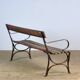 Riveted Iron Park Bench 1920s