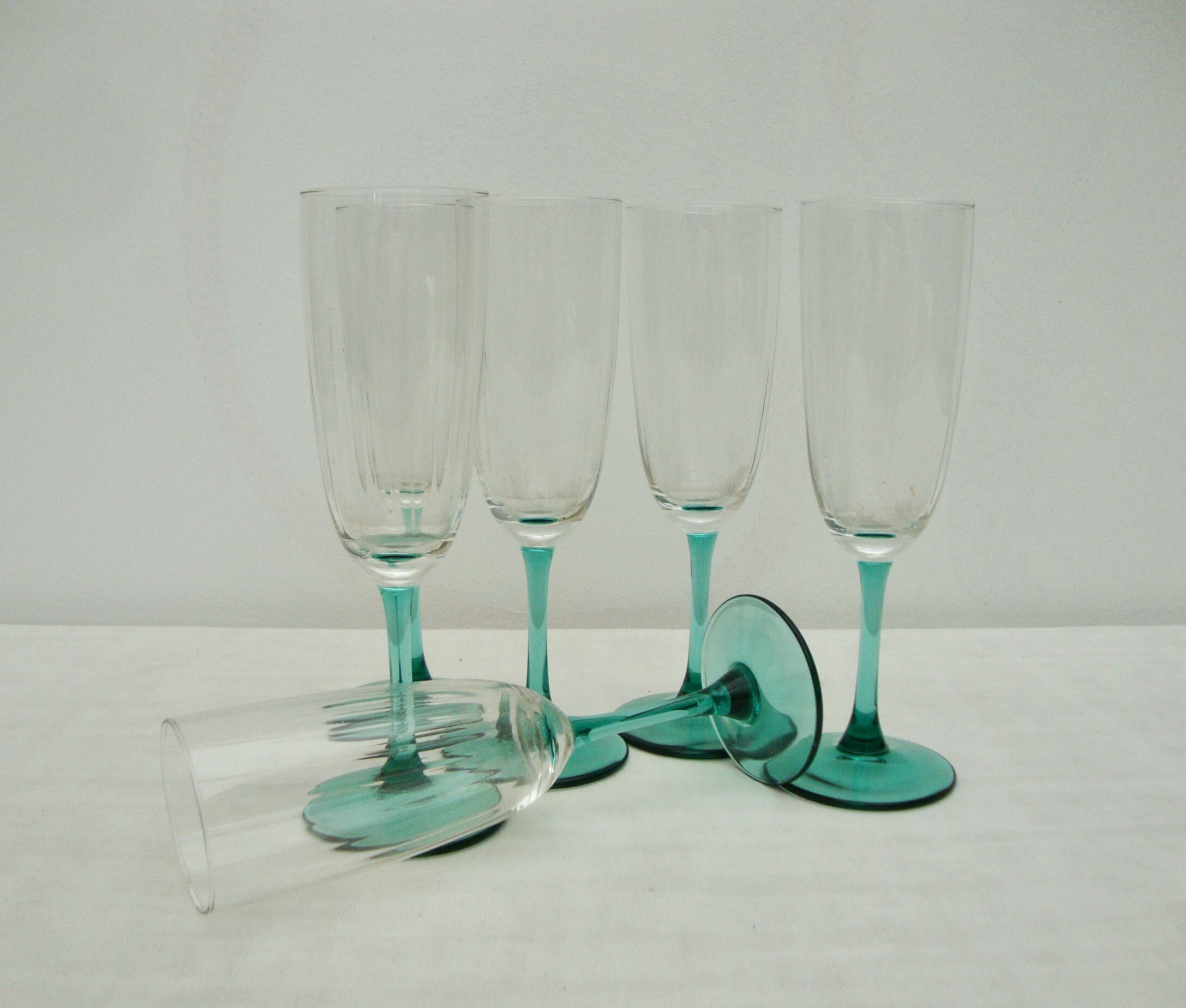 Set de 6 verres flûtes à champagne