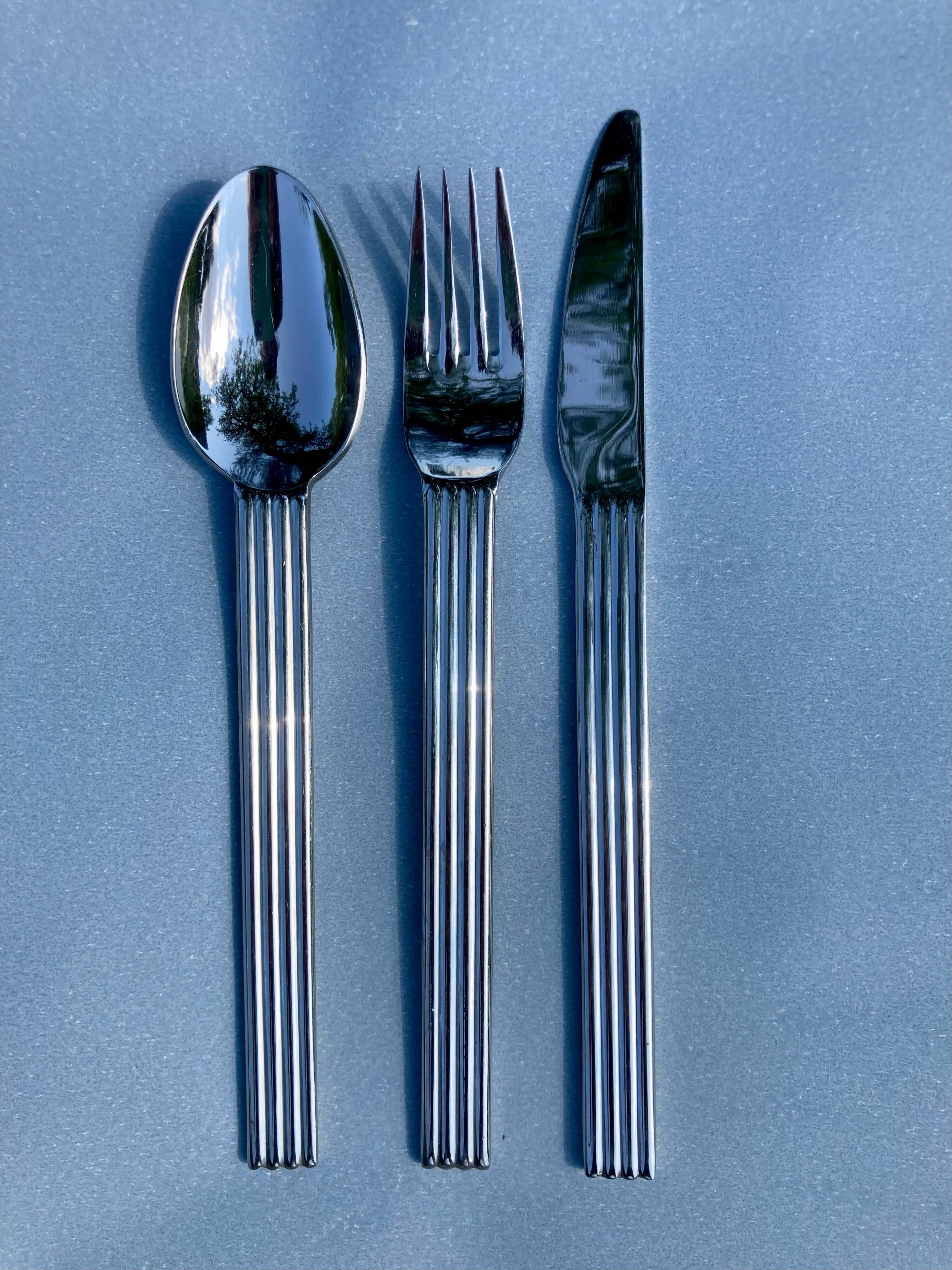 Set of 18 Strateg IKEA Flatware Cutlery, 1990s, Design by Ehlen Johansson