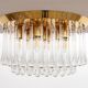 Big J.T. Kalmar Murano Raindrop hanging lamp, 1970 Austria.