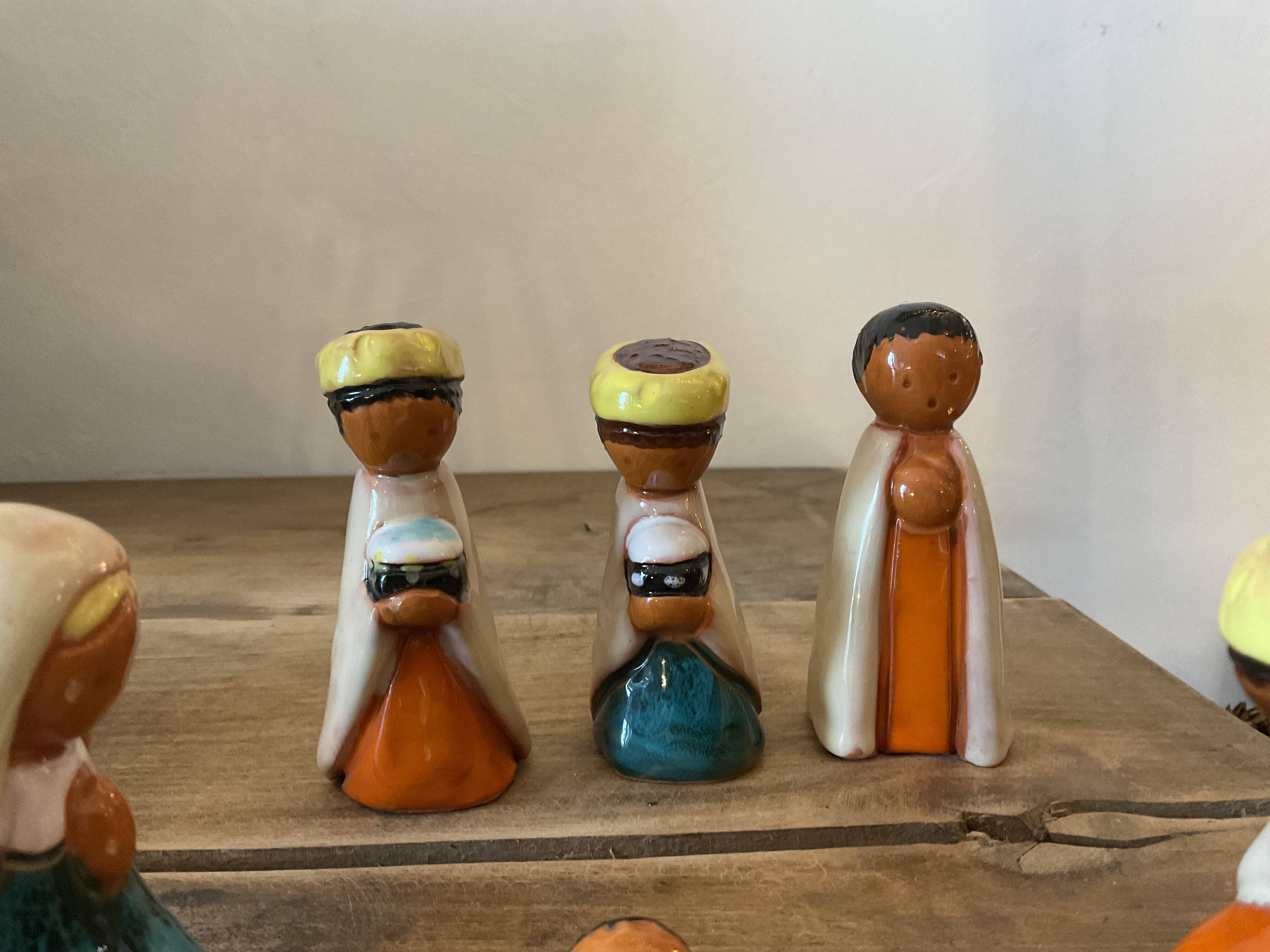 Nursery characters. Benedictine religious creations of Jouarre