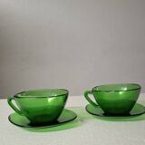 2 large green cups - Vereco.