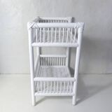 rattan bedside table