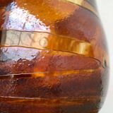 Vintage Swedish glass vase by Milan Vobruba for Gusum Sweden