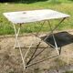 Old small outdoor table