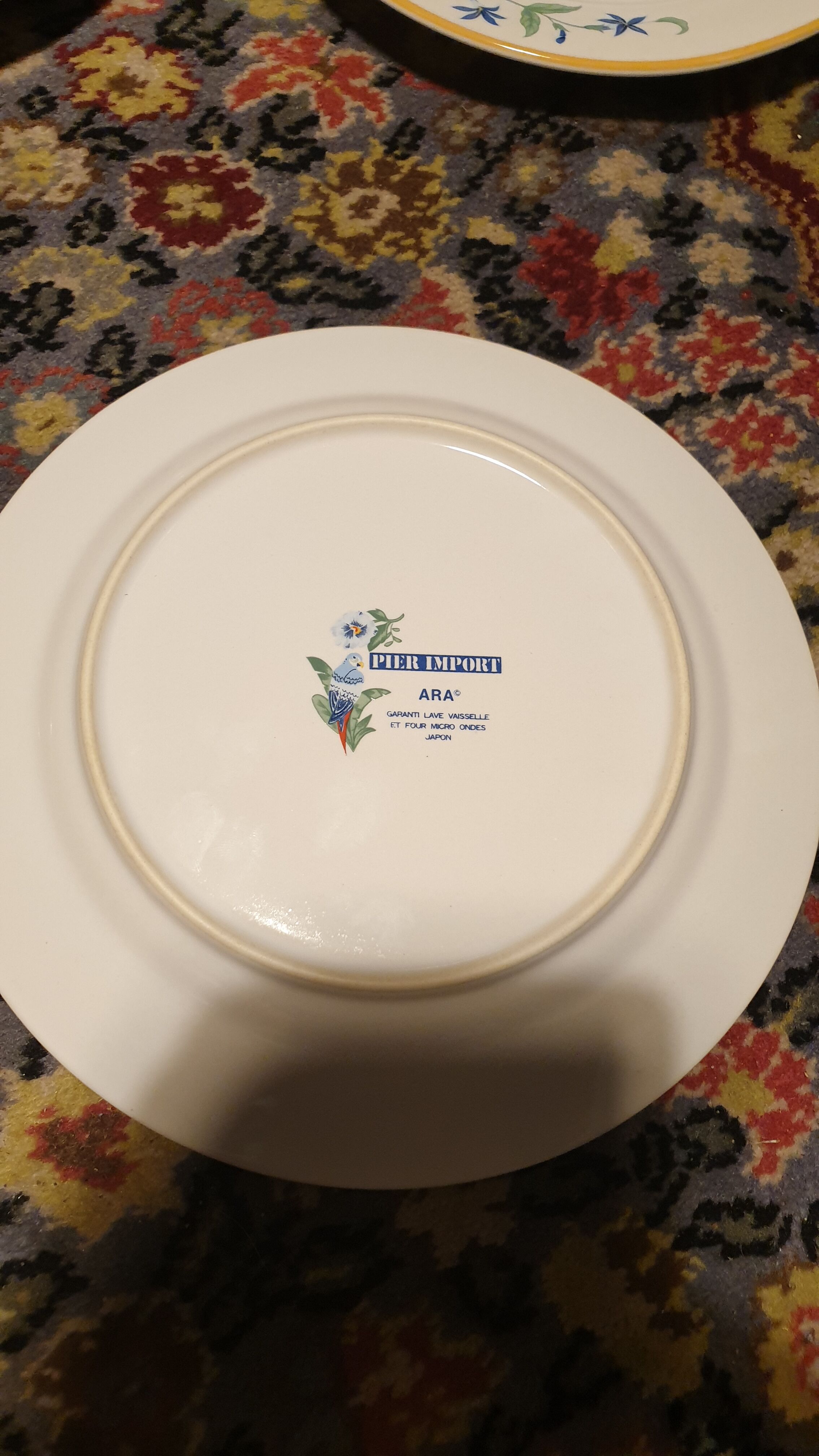 11 assiettes piert import