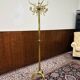 Classic brass coat rack