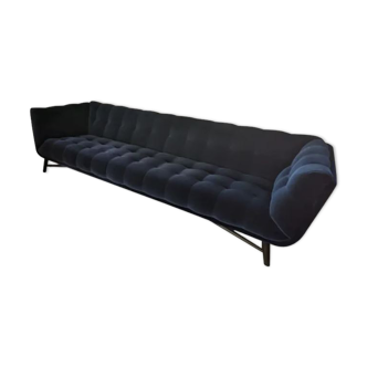 Sofa Roche Bobois blue velvet