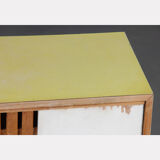 Vintage shoe cabinet for Drevopodnik Brno, 1960