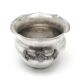 Sugar bowl, Art Nouveau, silver-plated brass, Poland, 1920s