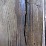 Antique baroque cabinet in solid oak