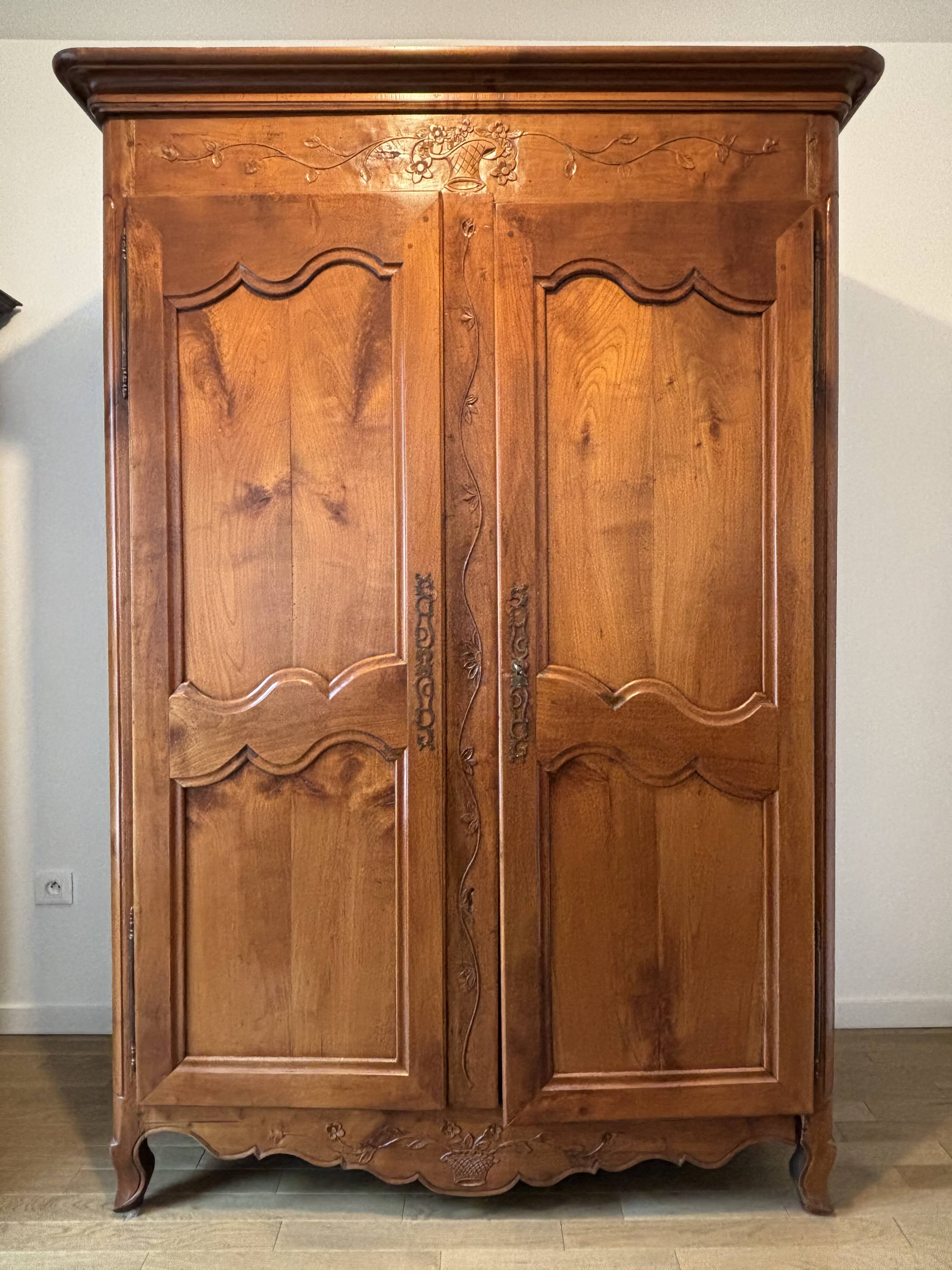 Antique carved cabinet