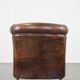 Fauteuil club en cuir de mouton