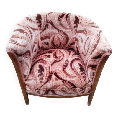 Fauteuil fer à cheval 1920