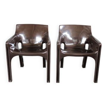 Set de Fauteuils Gaudi par Vico Magistretti pour Artemide, années 1970