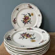 Set of 7 flat plates villeroy and boch vieux strasbourg