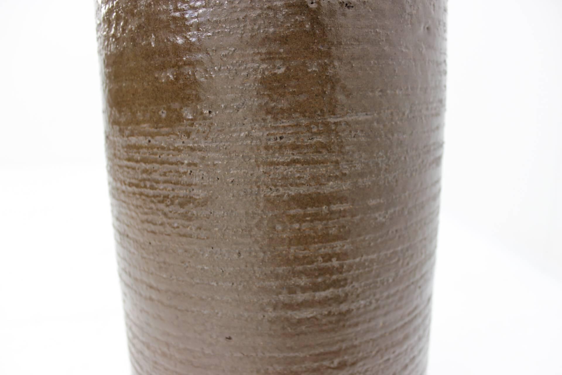 Big Midcentury Ceramic Vase from Czechoslovakia, 1960s