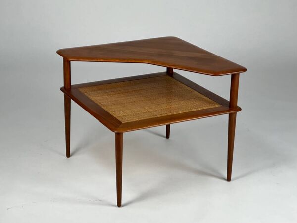 Danish corner coffee table Minerva in teak Hvidt Mølgaard-Nielsen