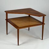 Minerva teak coffee table corner table Hvidt Mølgaard-Nielsen Danish