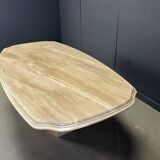 Vintage marble dining table, 1970s