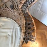 Armchair Emmanuelle peacock