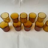 Unarthed amber glasses