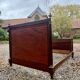 Magnificent Louis XVI style flamed mahogany bed Attributed to Gervais-maximilien Durand