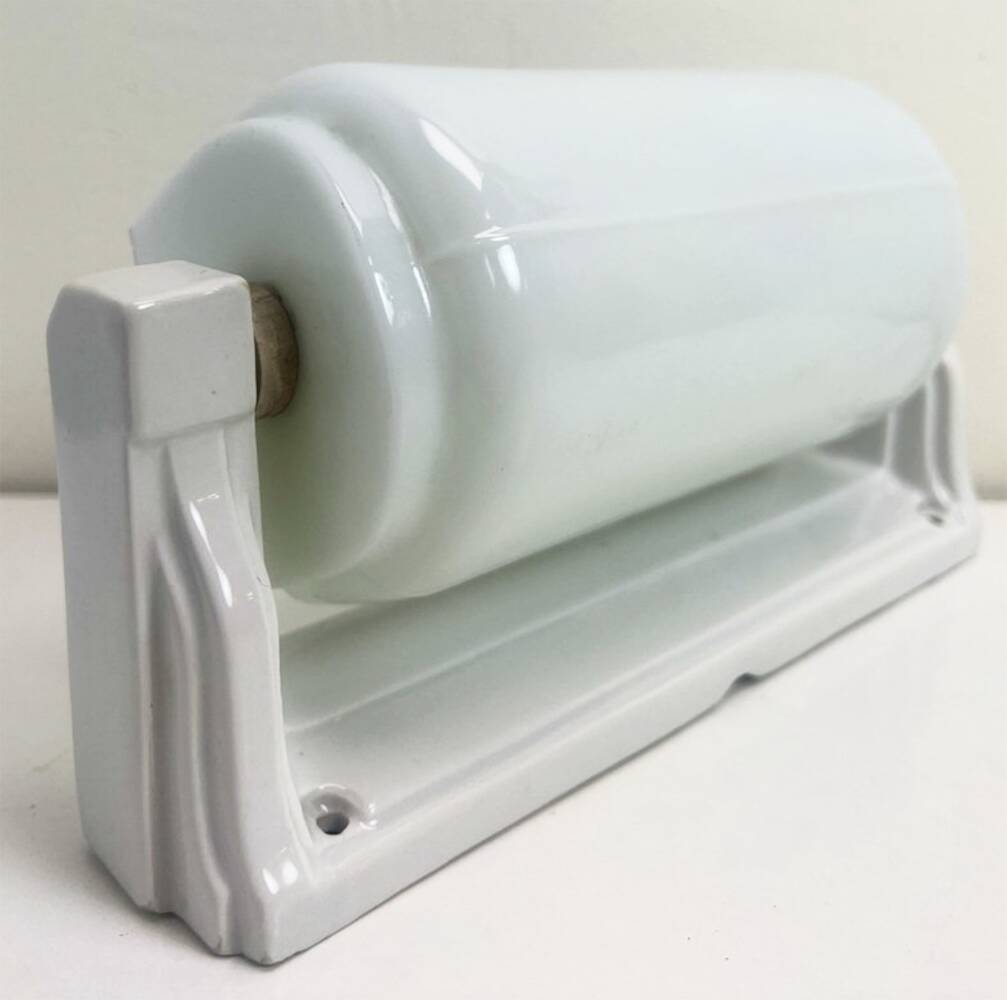 Applique porcelaine et opaline, Art Déco, années 30