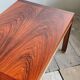 Modern Mahogany and Brazilian Rosewood Side Table Sweden circa 1960s