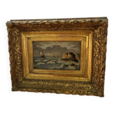 Oil on marine panel