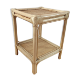 Rattan nightstand