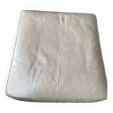 Pouf cuir blanc Nils ligne Roset