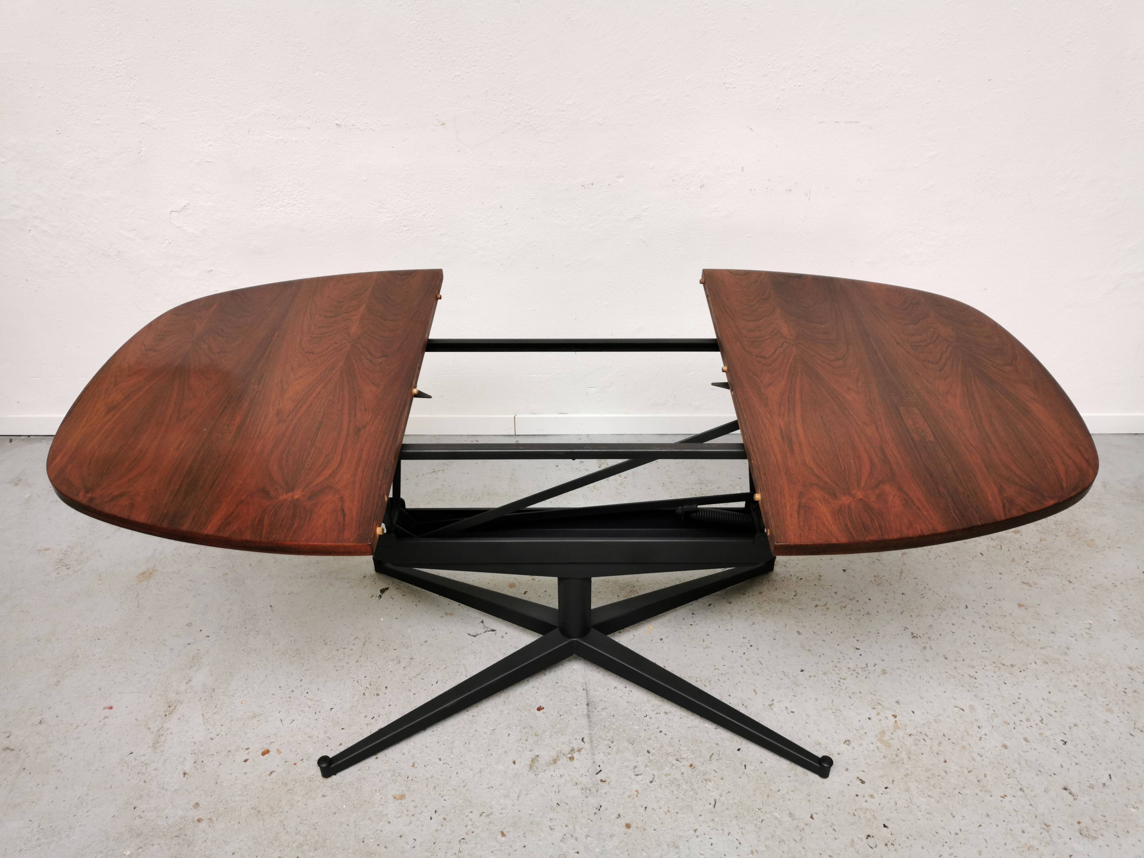 Table basse vintage relevable transformable scandinave