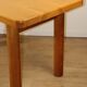 René Martin table in solid pine, modernist, 1960