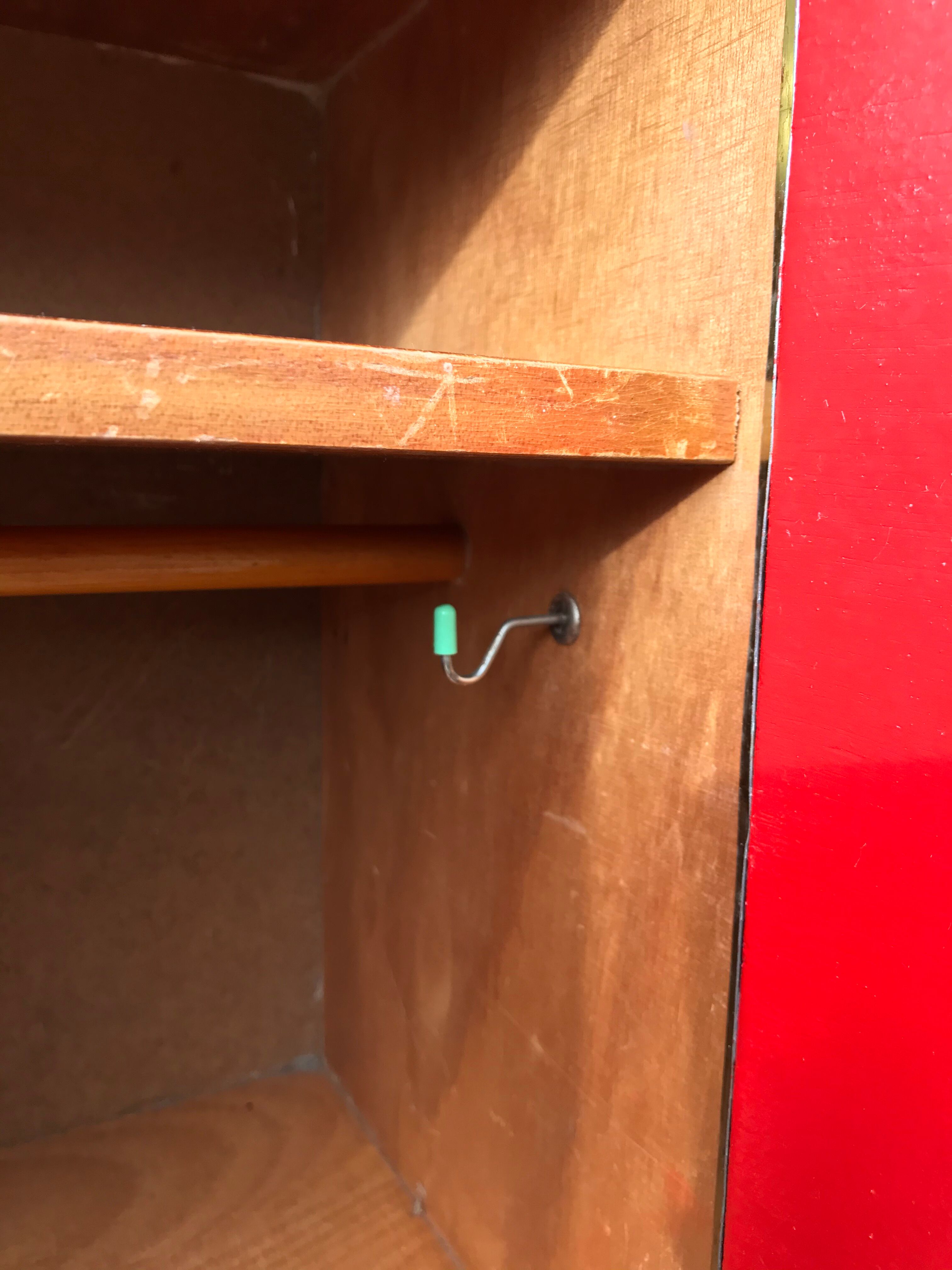 Doll clothes cabinet- Vintage toy