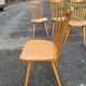 Suite of 4 Baumann chairs, Menuet model.