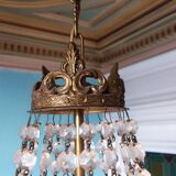 Chandelier with tassels