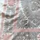 Vintage hand-embroidered tablecloth 132x143 cm