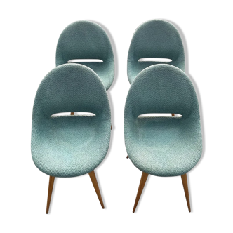 Set of 4 chairs by Miroslav Navratil