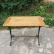 Bistro table with wooden top, 1930