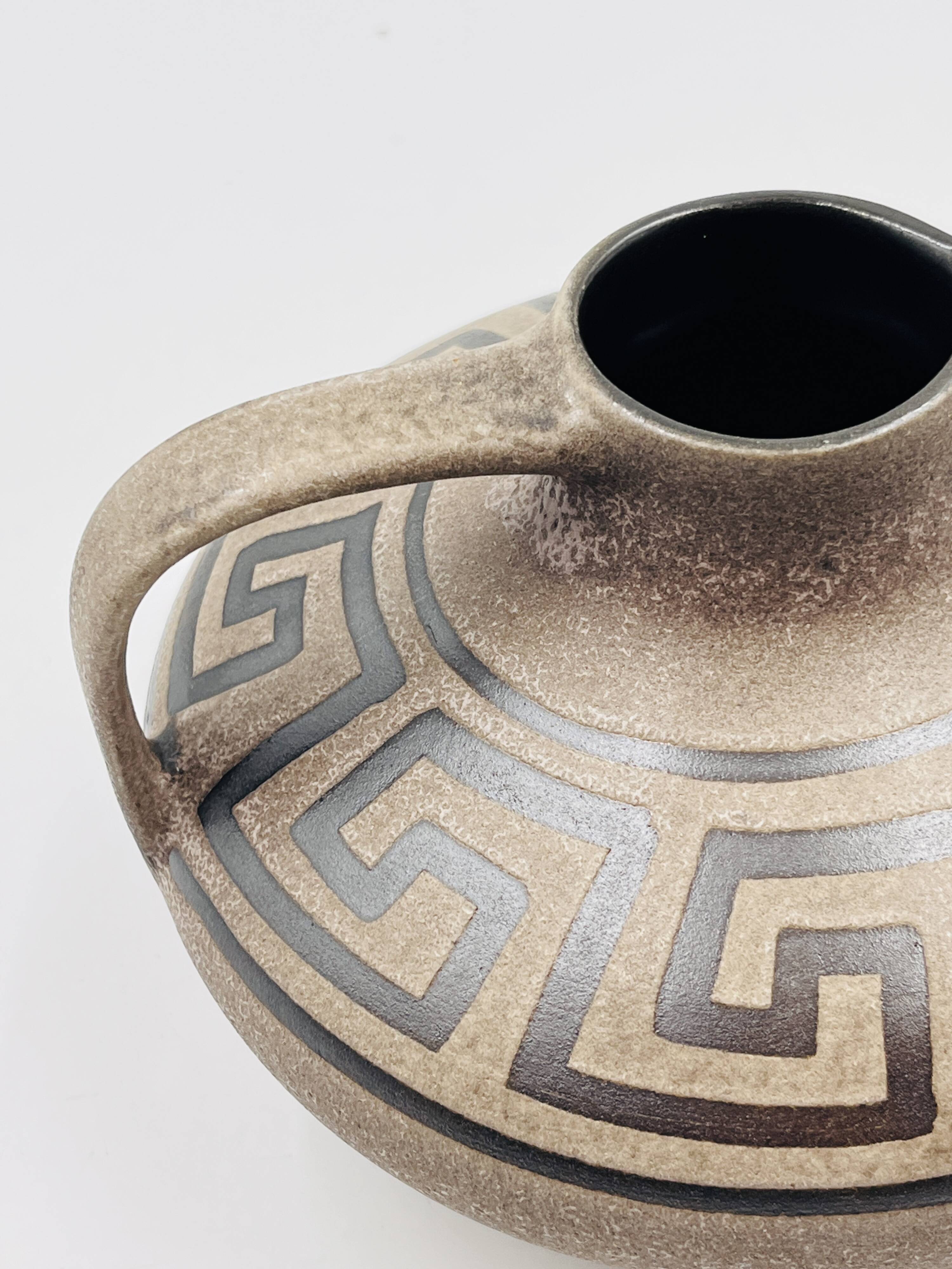 Vase from West Germany with Greek decoration