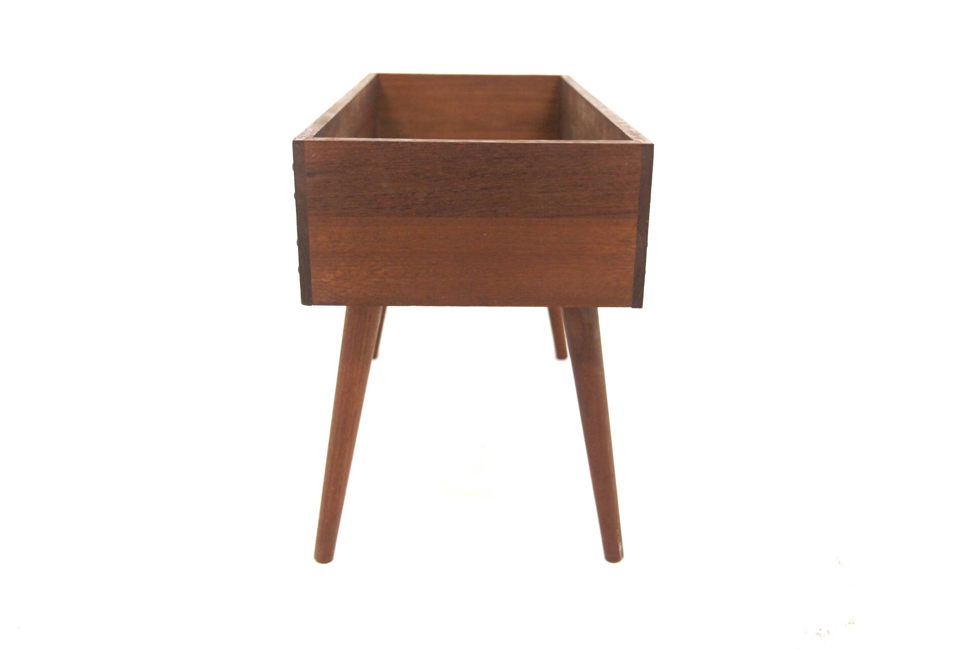 Scandinavian indoor teak planter, Sweden, 1950s