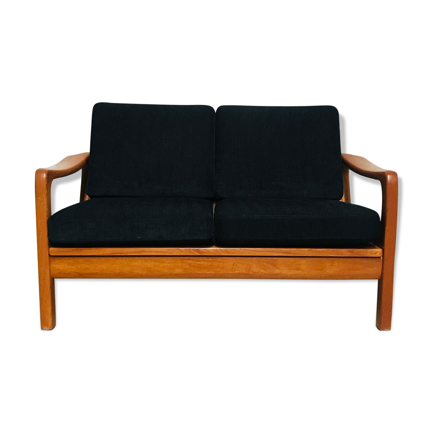 Vintage teak sofa par Juul Kristensen pour JK Danemark, des années 1970