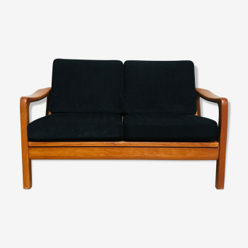 Vintage teak sofa par Juul Kristensen pour JK Danemark, des années 1970