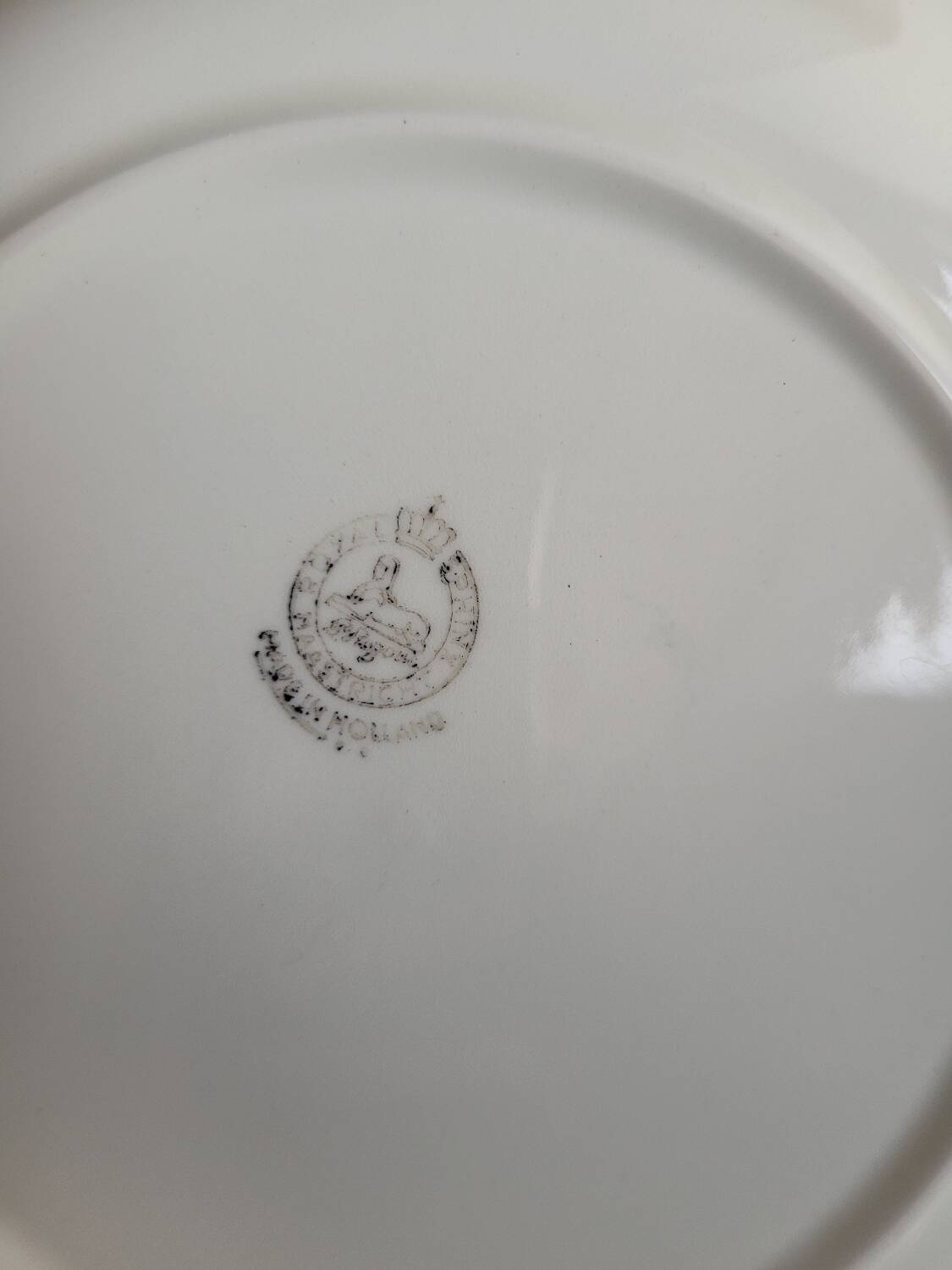 Set of 5 Royal Sphinx Maastricht dessert plates
