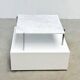 Early PK61 coffee table by Poul Kjaerholm EKC Denmark 1956 with Carrara marble top