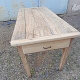 Oak farmhouse table